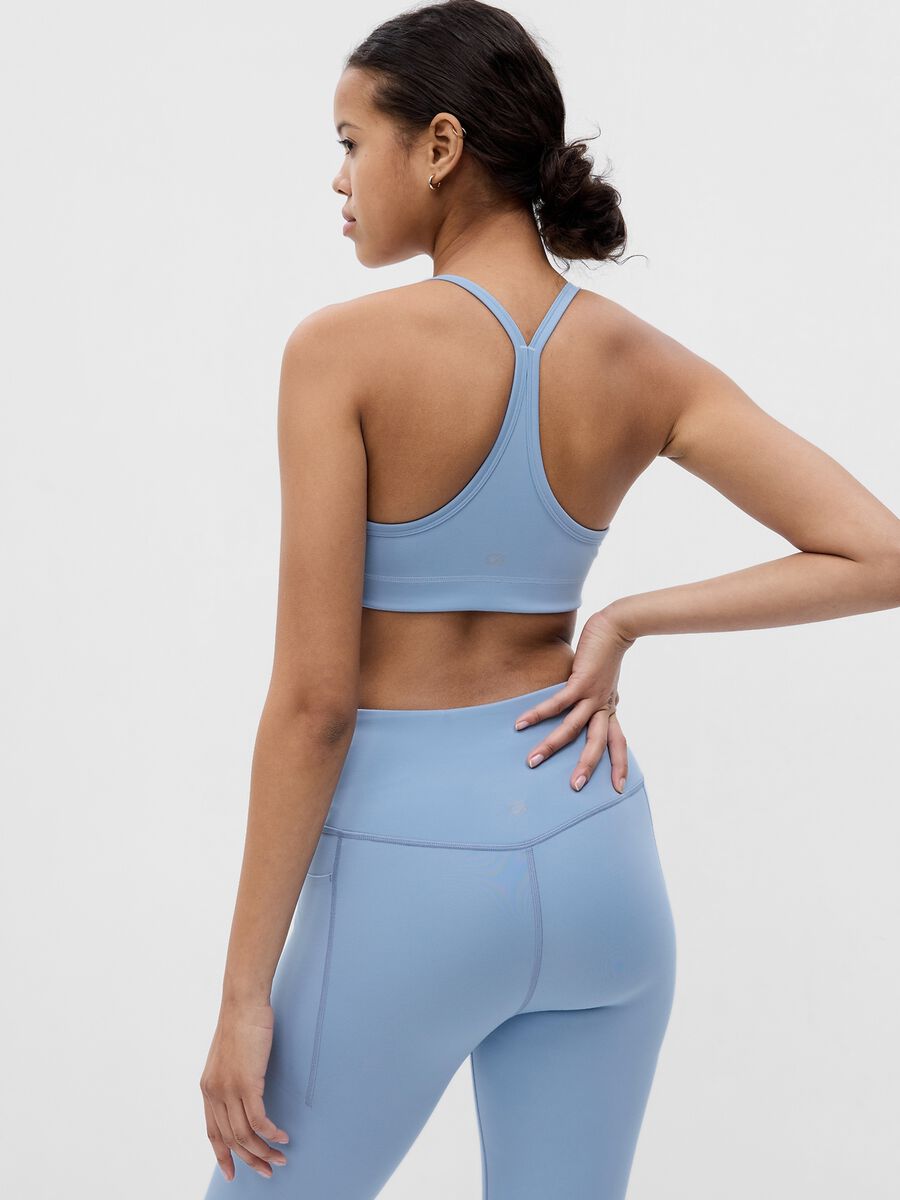 Sports bra with racer back Woman_1