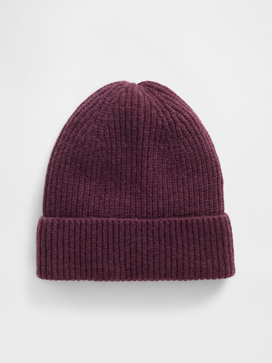 Cappello viola in misto cotone Uomo_0