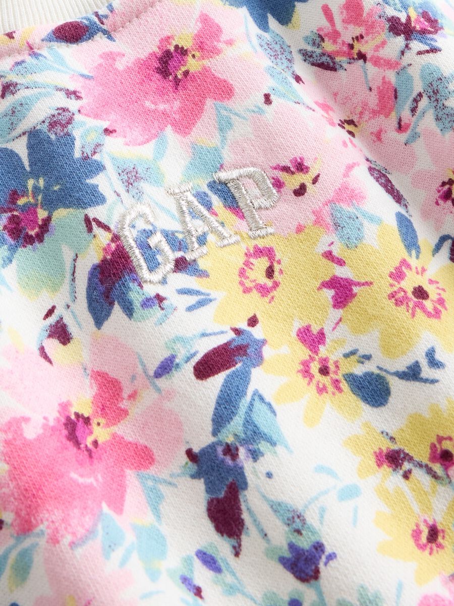 Felpa multicolor a girocollo per bambina Bambina_2