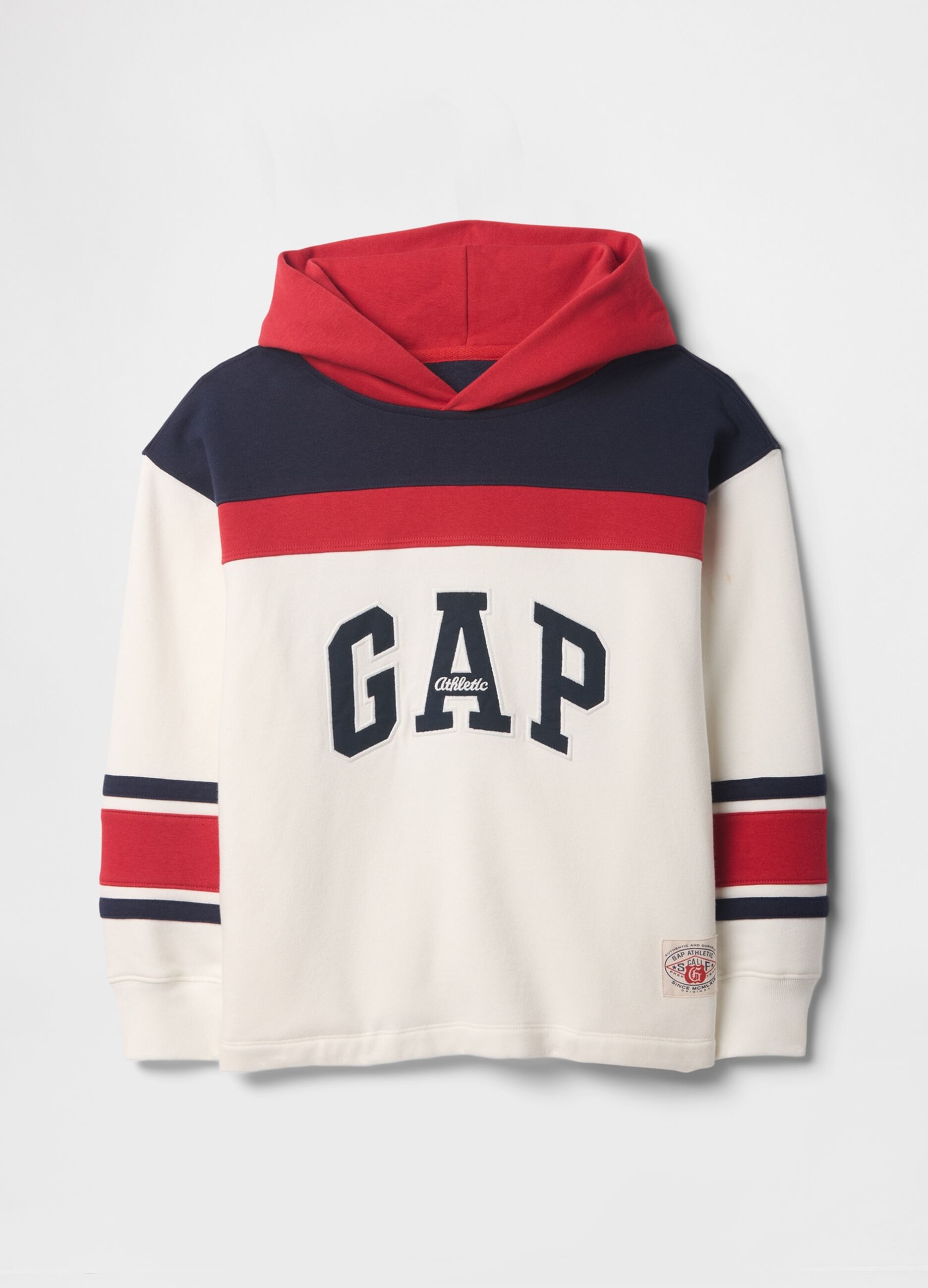Felpa con cappuccio color block GAP Kids_4