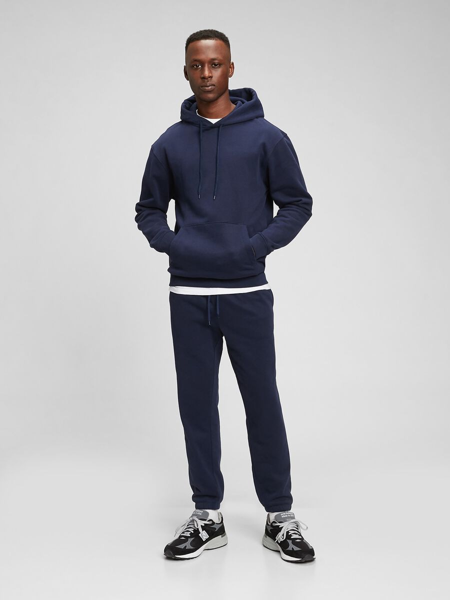 Joggers in felpa con coulisse Uomo_0