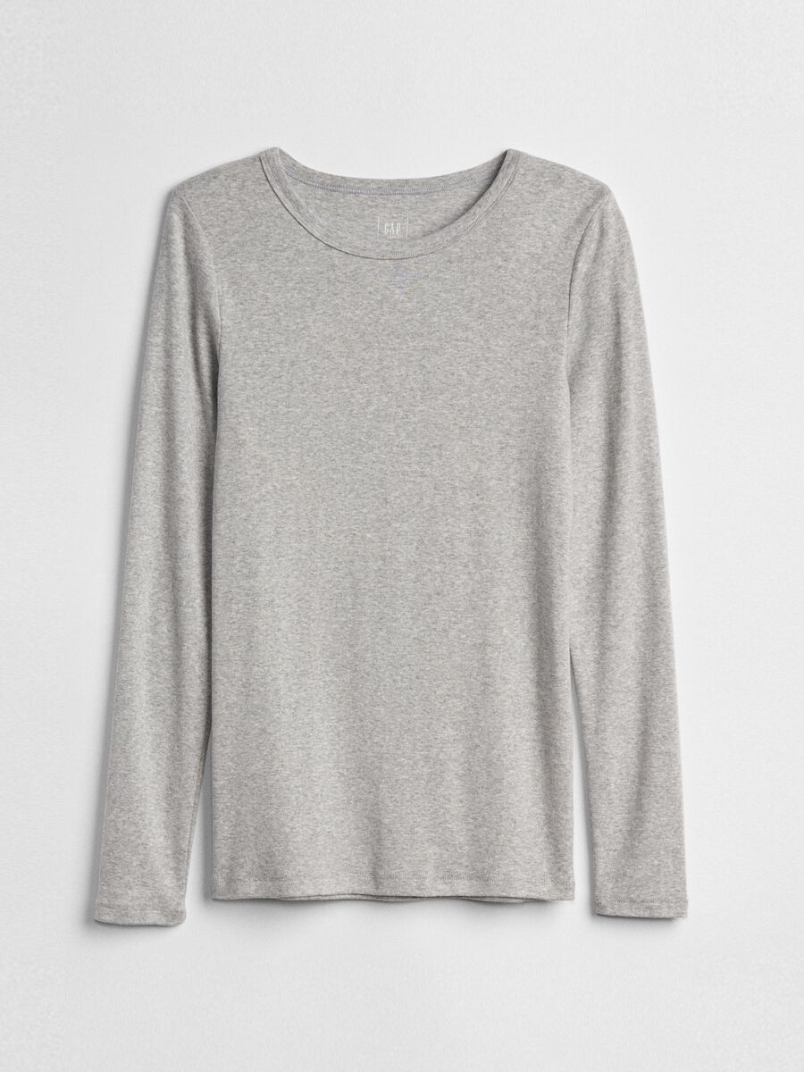 T-shirt in cotone Supima e modal stretch Donna_2