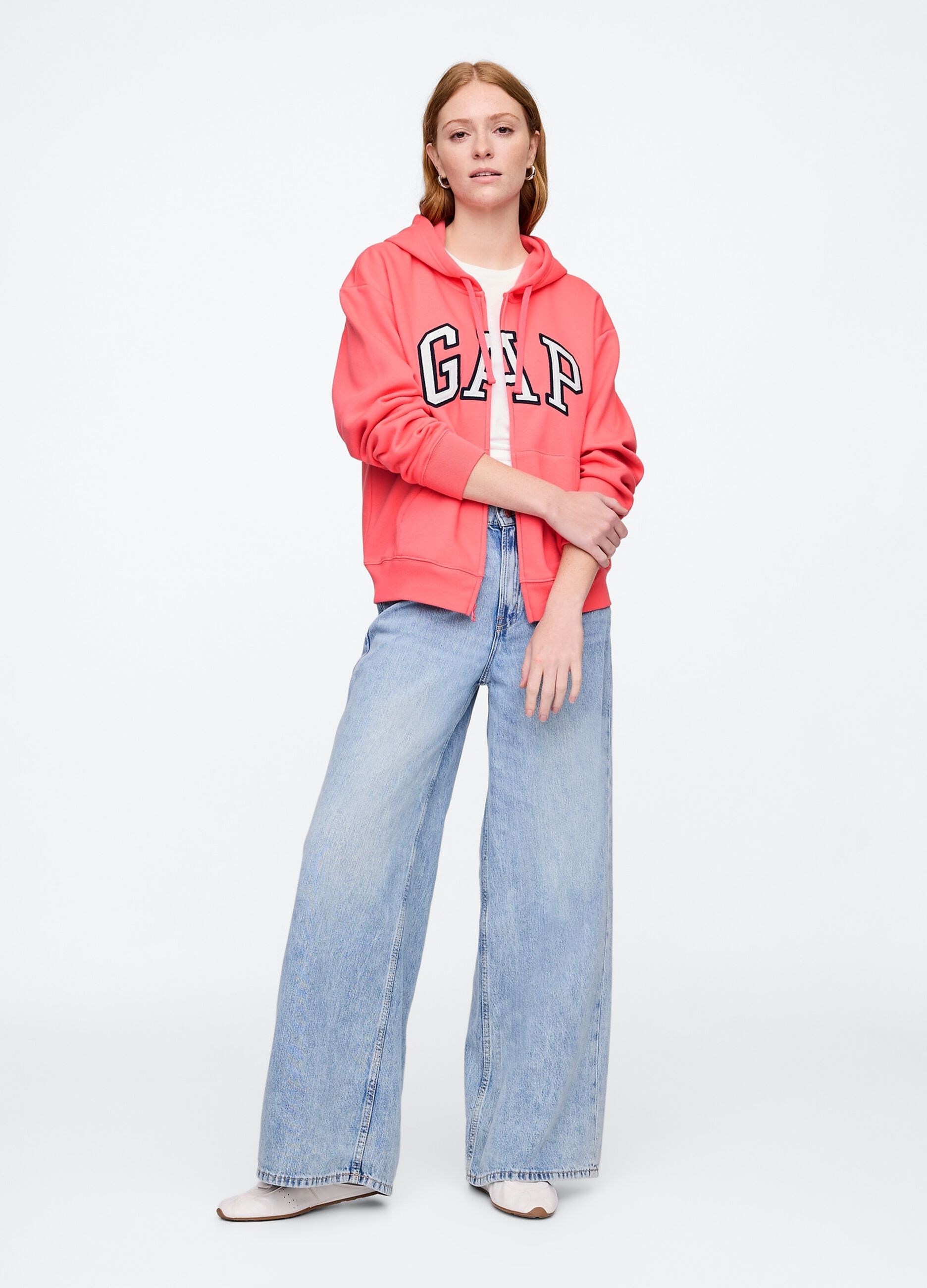 Felpa con cappuccio e full-zip_2