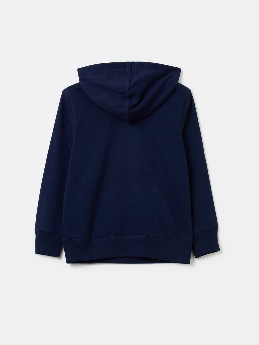 Felpa in French Terry con ricamo logo Bambino_1