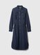 Denim shirt dress with pleats_6
