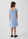 Cotton dress with broderie anglaise detail_1