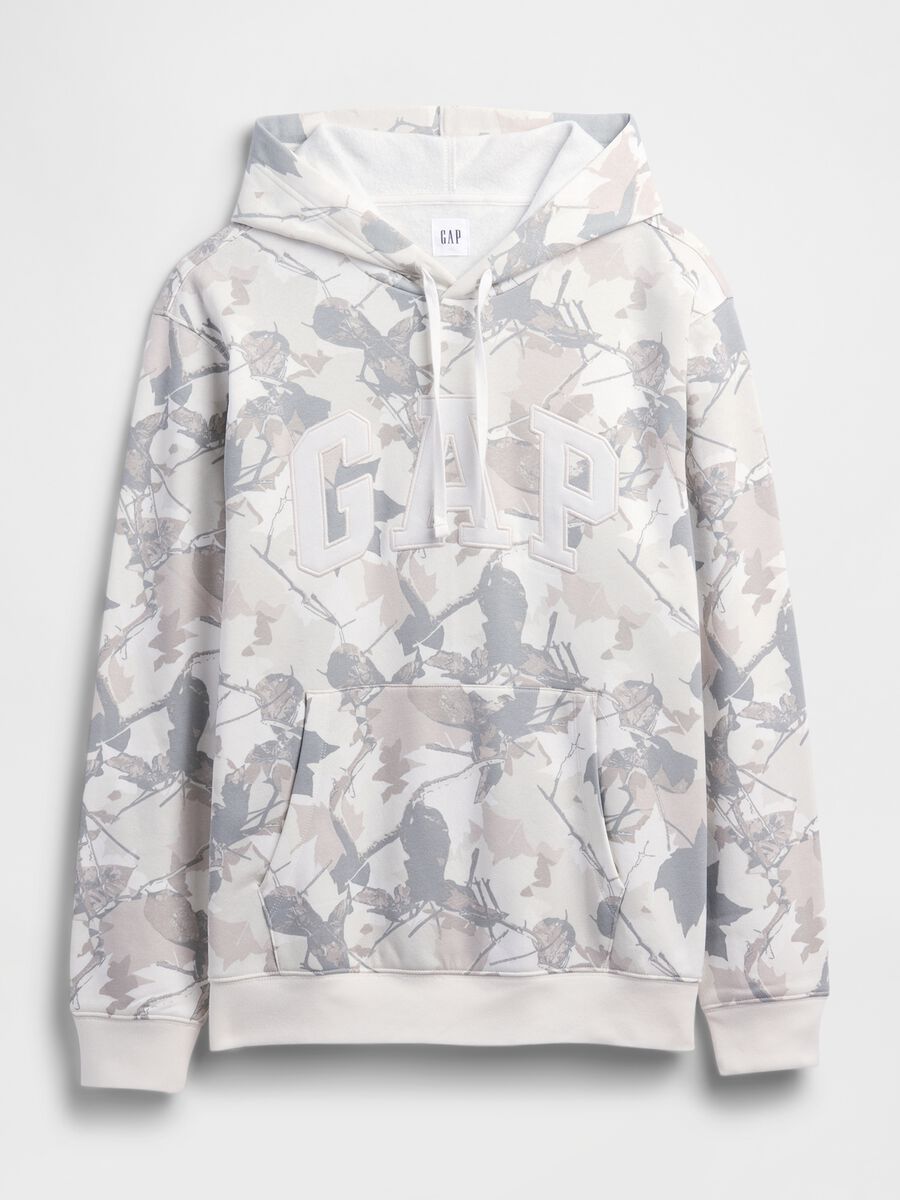 Multicolour Hoodie with Logo Man_3