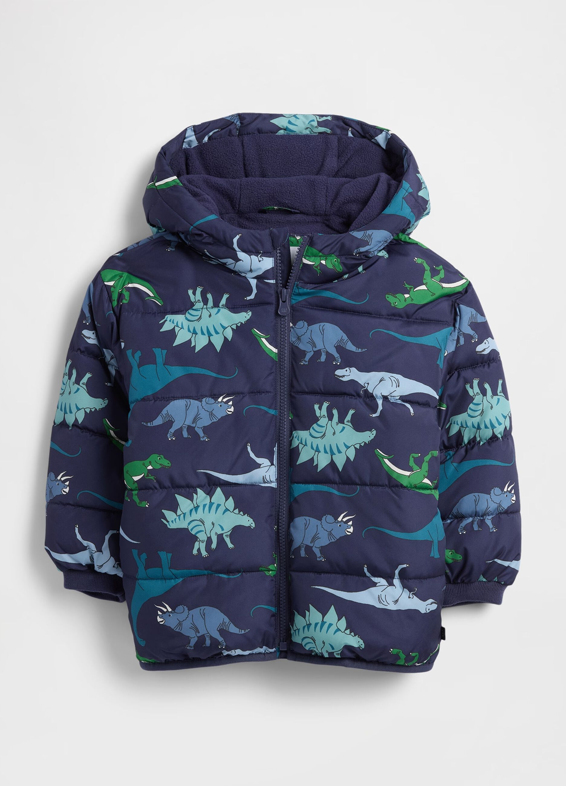 Blue Dinosaur Print Jacket for Kids