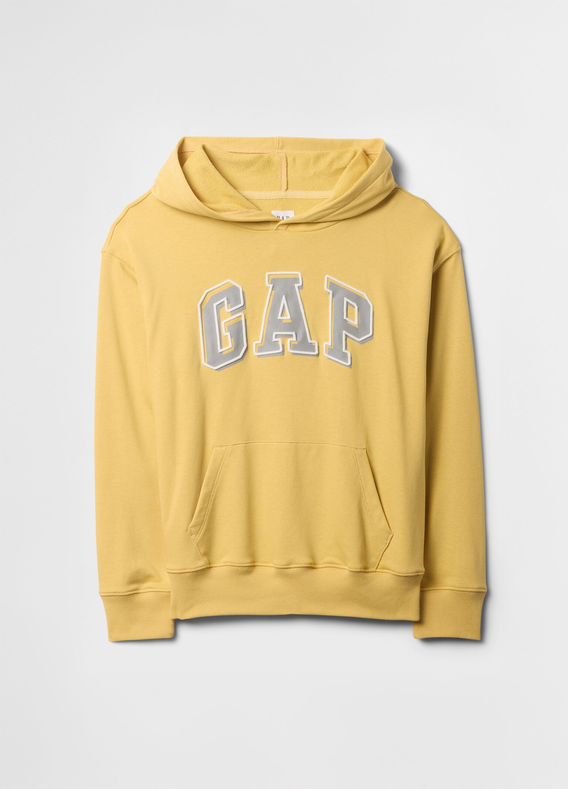 Felpa con cappuccio gialla GAP Kids_4