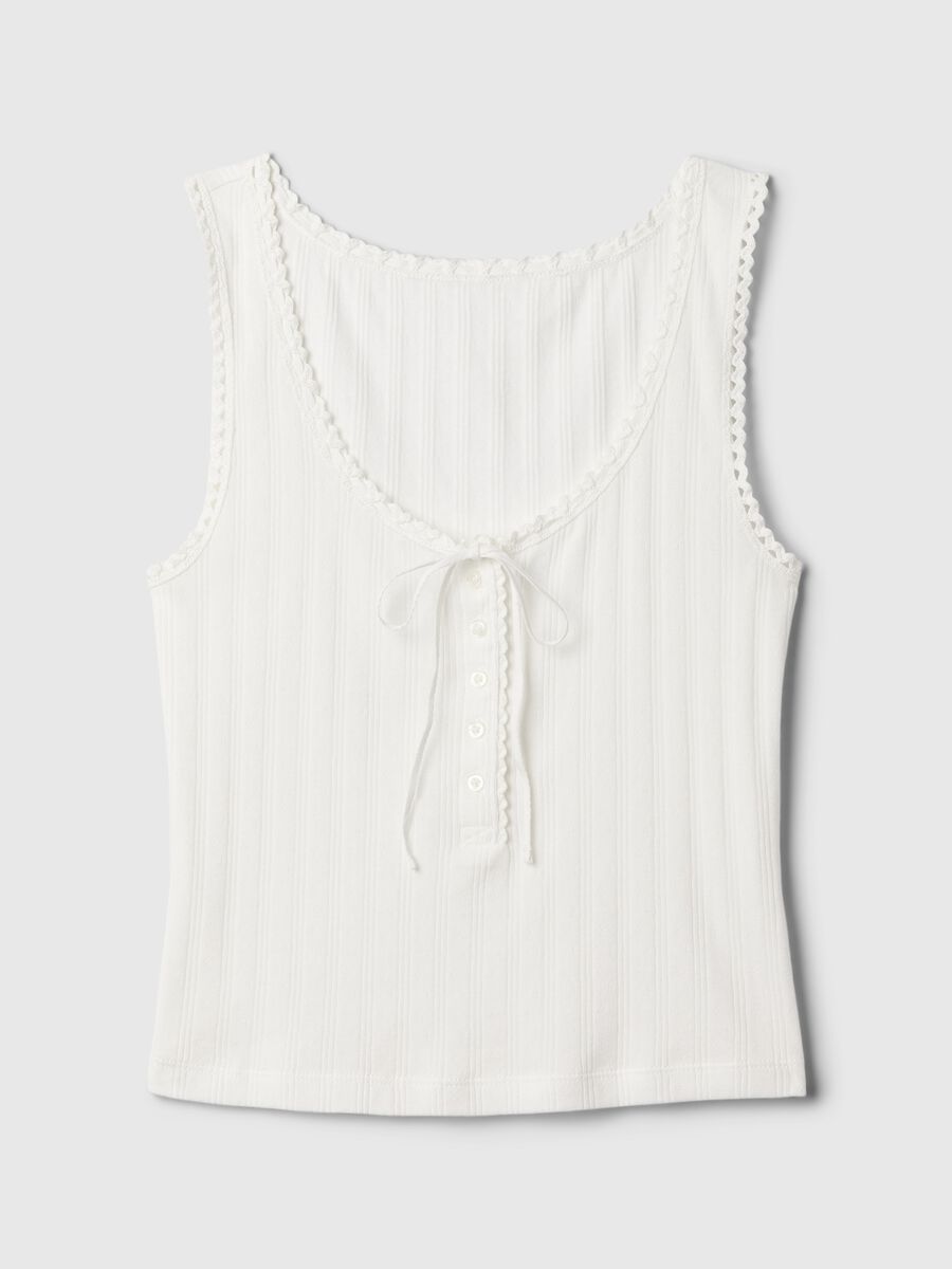 GAP for DÔEN pointelle tank top Woman_4