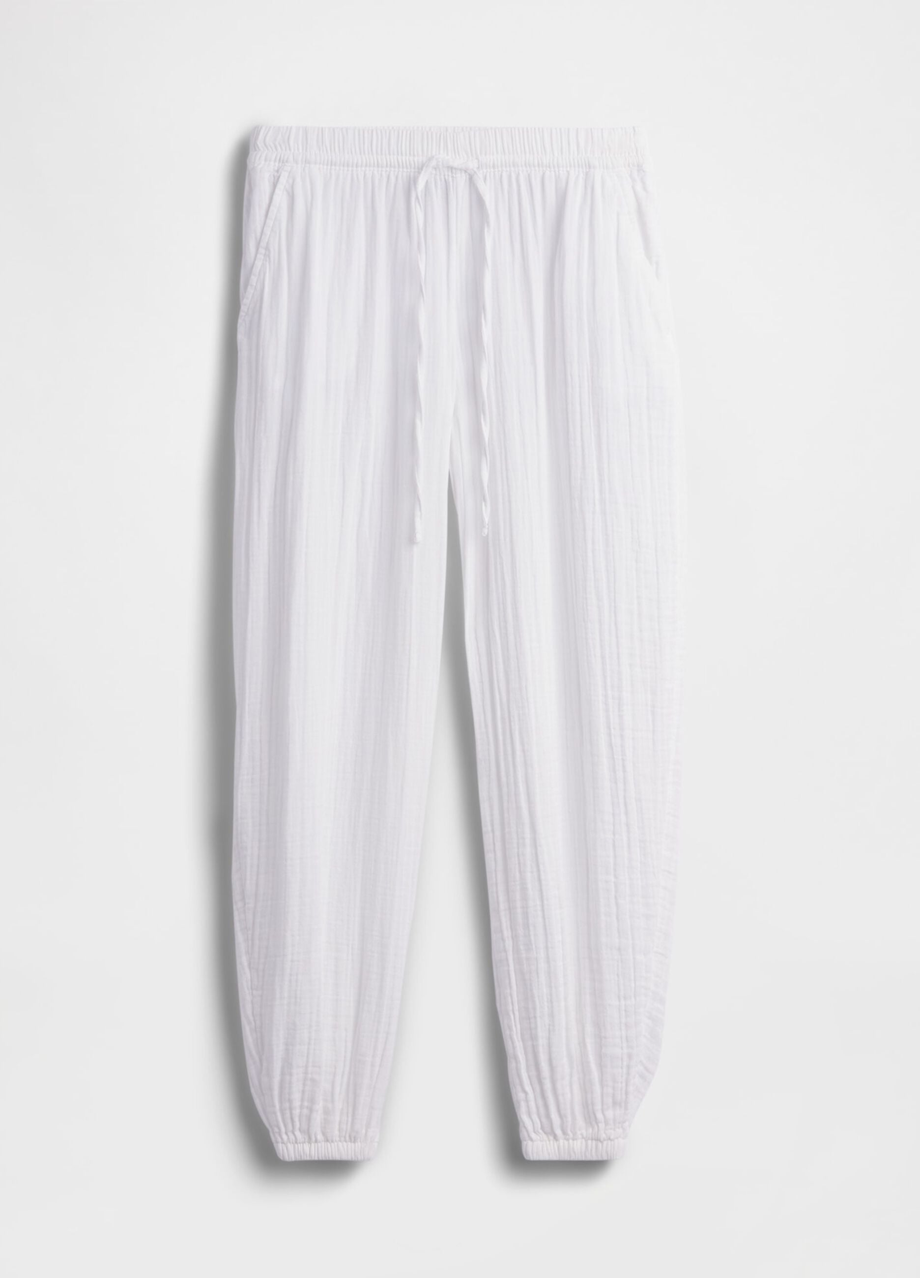 Pantaloni jogger in puro cotone