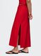 Long red skirt in linen and viscose_2