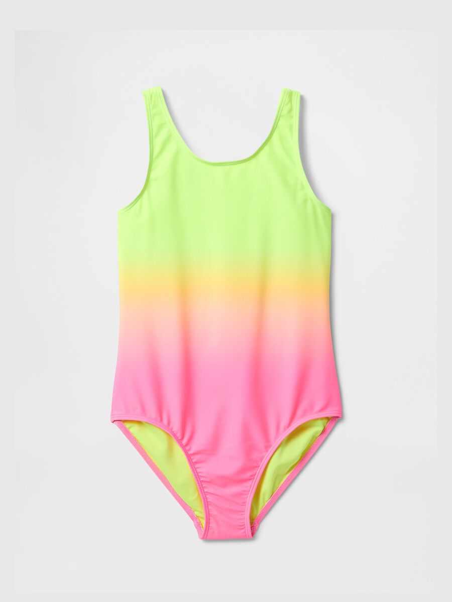 Costume intero sfumato multicolor Girl_0
