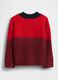 Maglione rosso e marrone per bambino_1