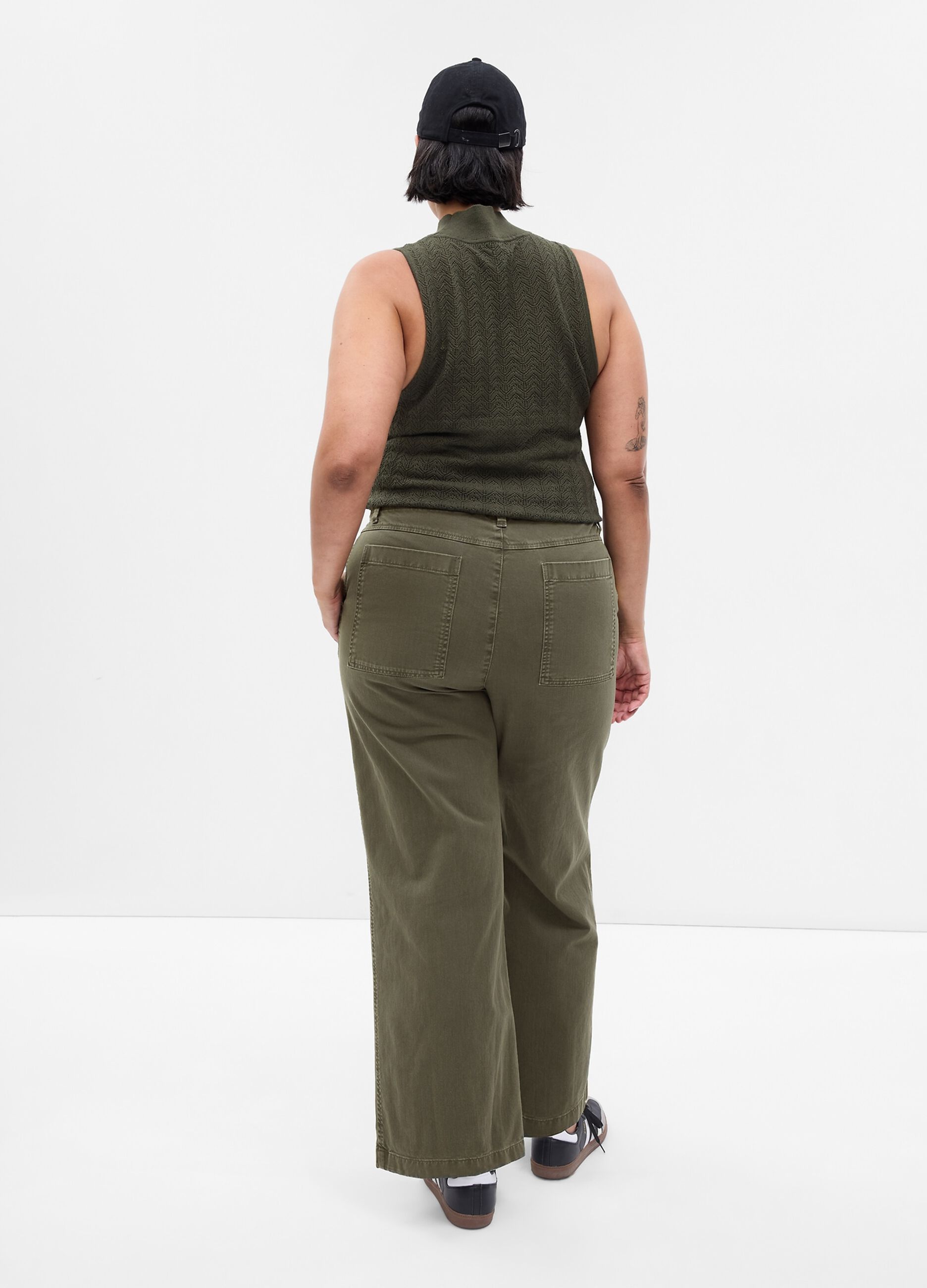 Loose-fit mid-rise trousers_4