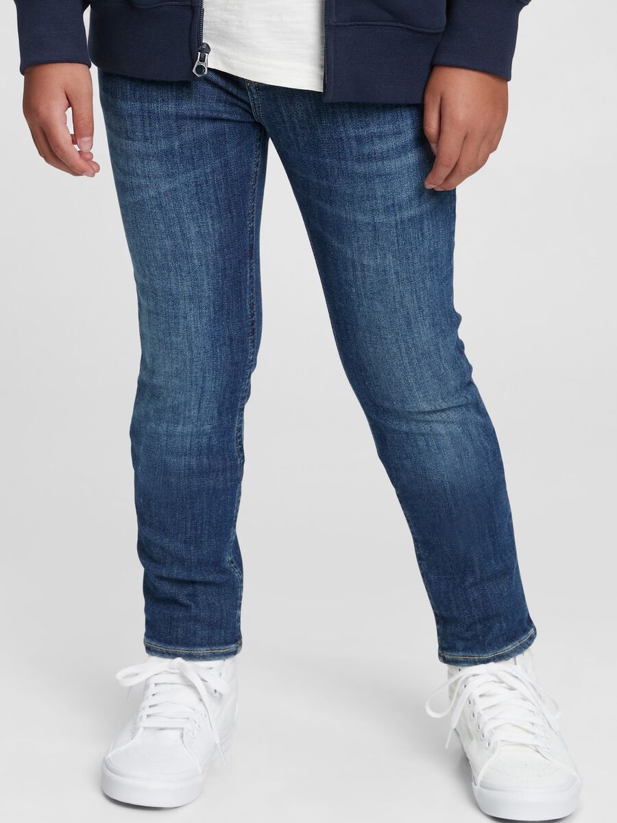Jeans slim fit cinque tasche Bambino_0