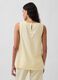 Tank top in misto lino_1