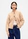 Cardigan beige tricot per donna_0
