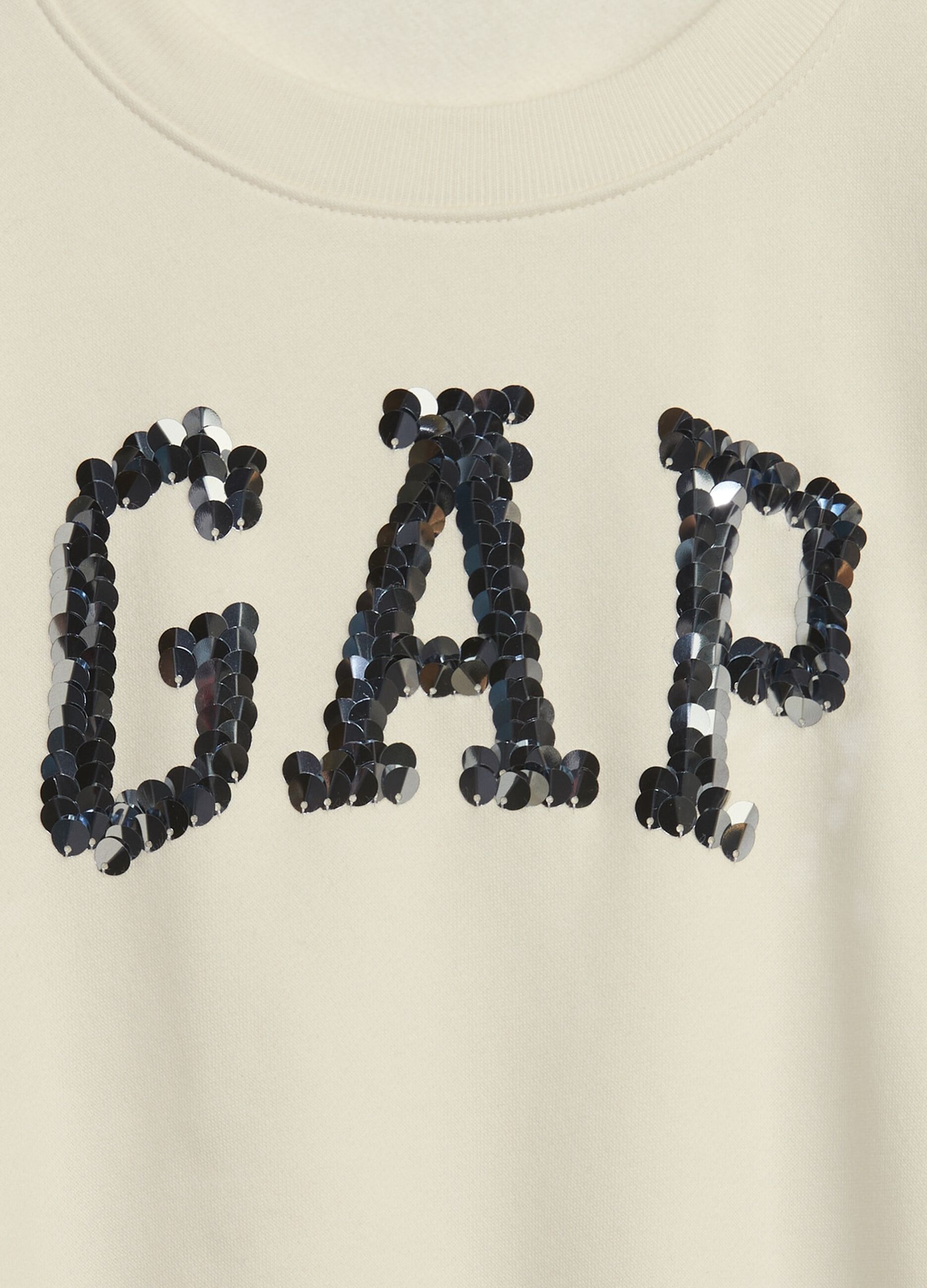 Sweatshirt with sequin logo_2