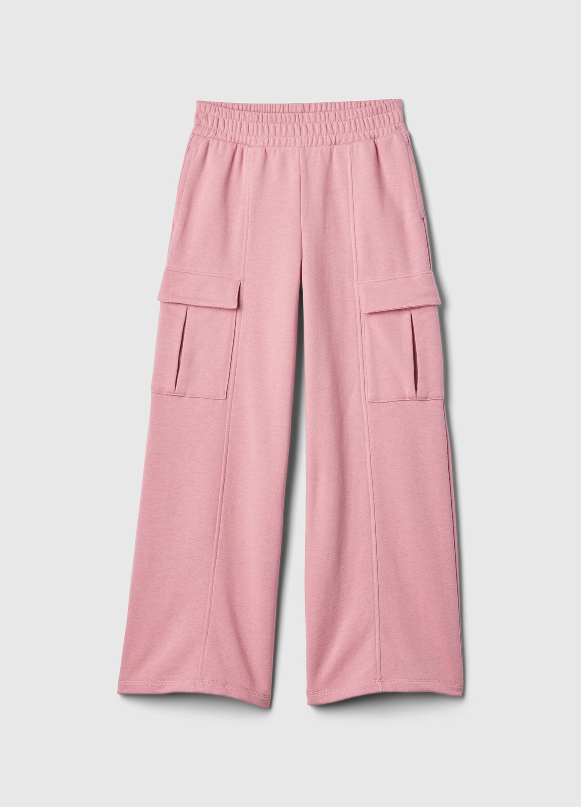 Joggers cargo a gamba larga_4