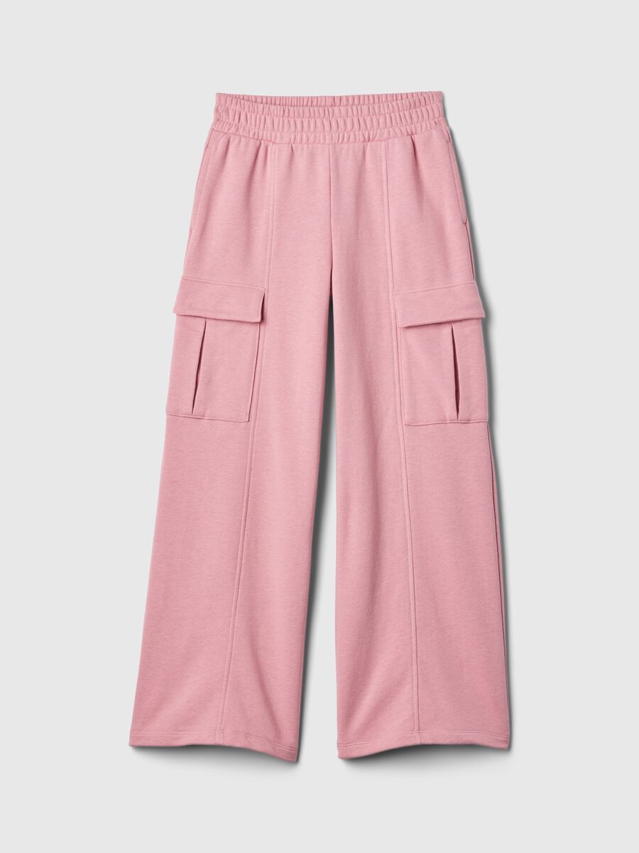Joggers cargo a gamba larga Bambina_4