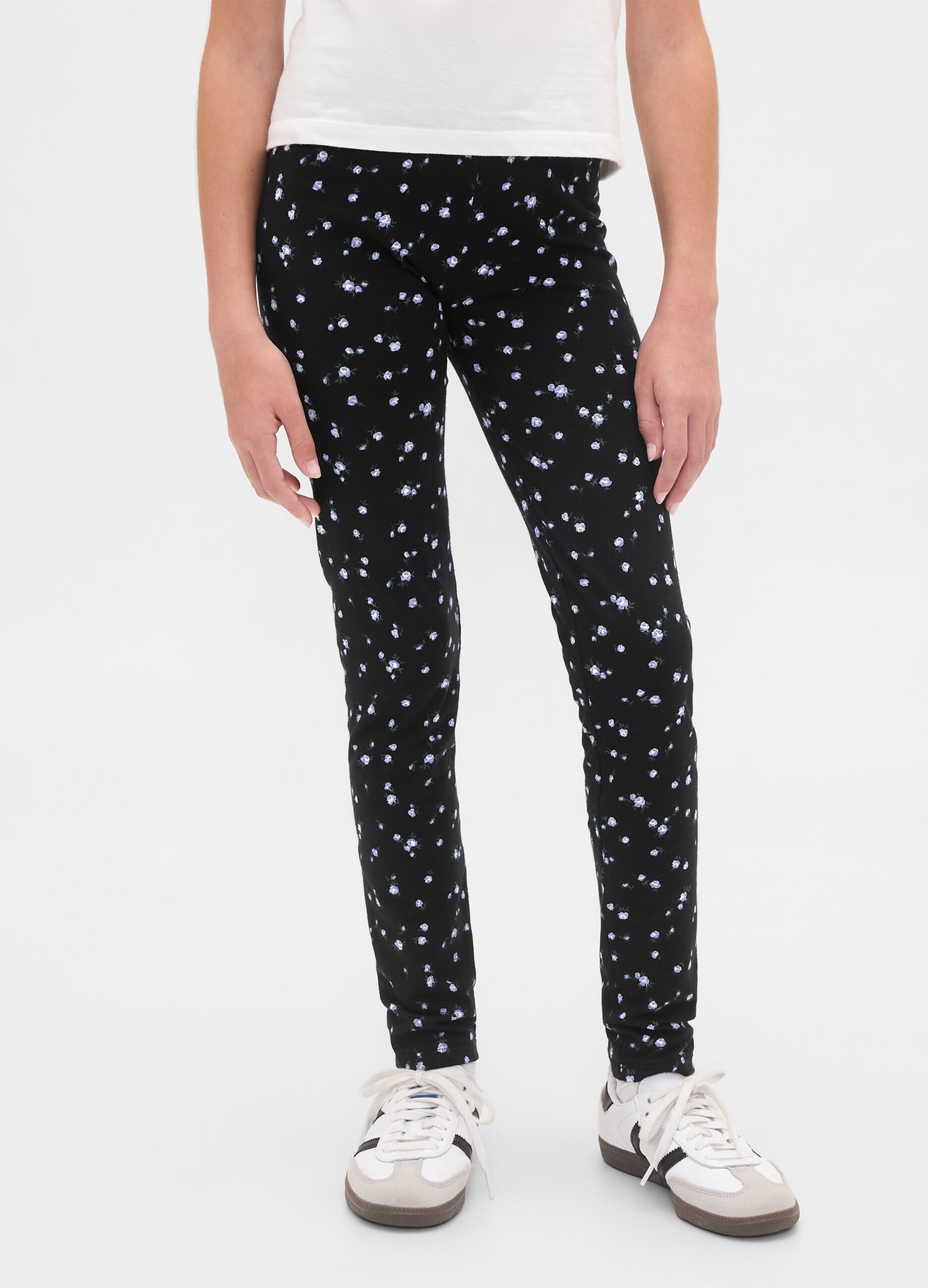 Leggings neri elasticizzati_1