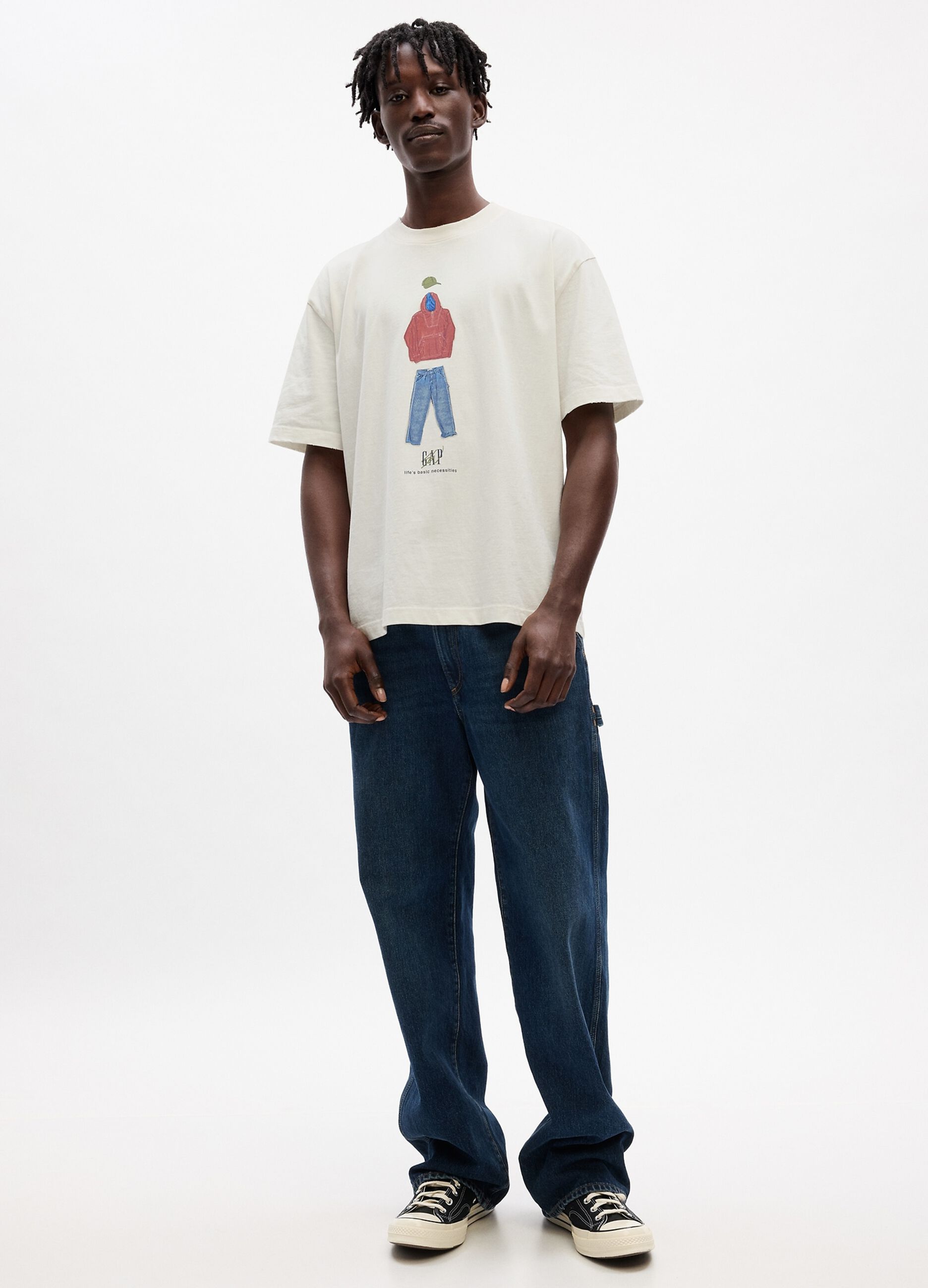 T-shirt in cotone con stampa Sean Wotherspoon