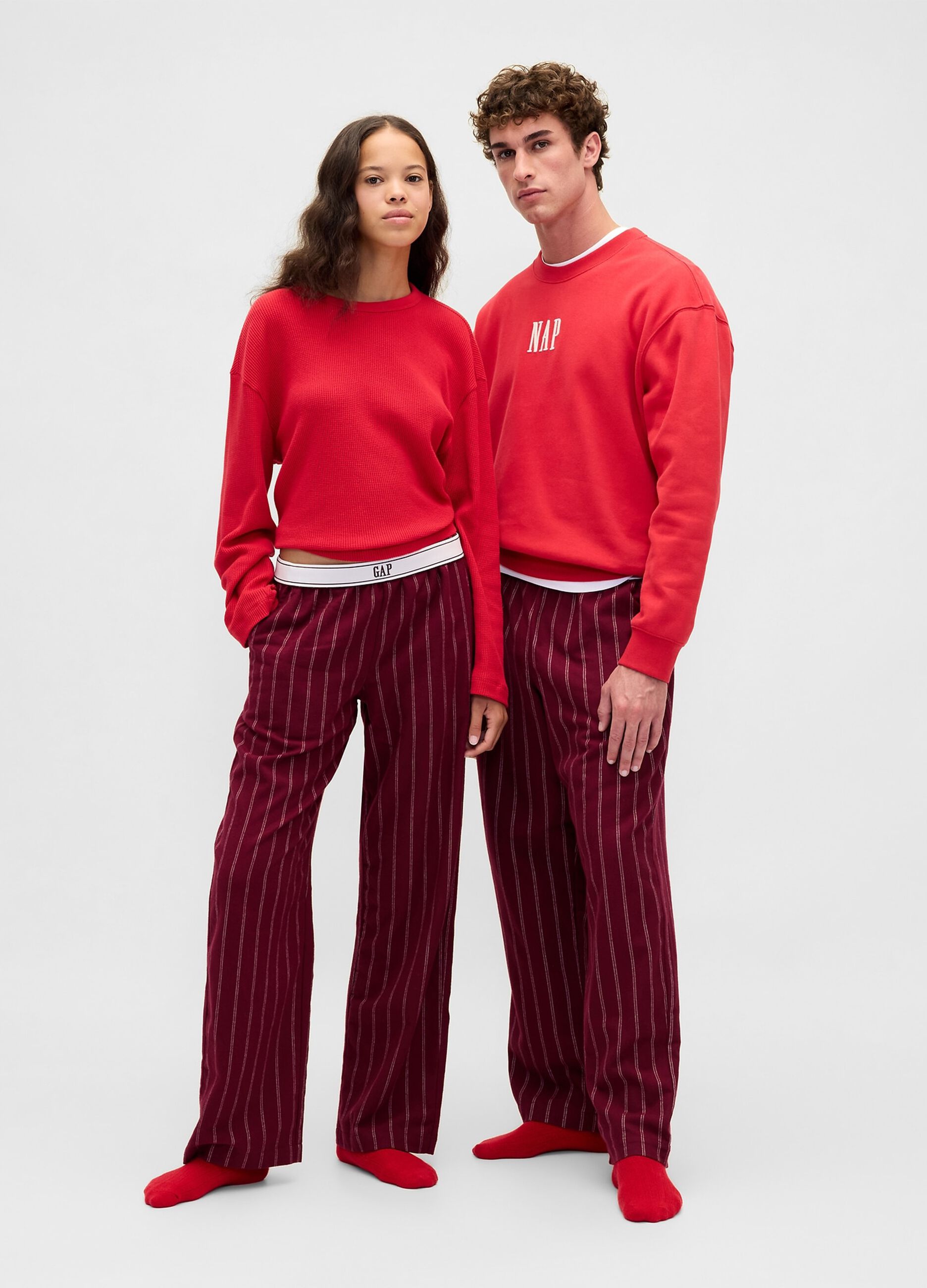 Red Cotton Pyjamas_5