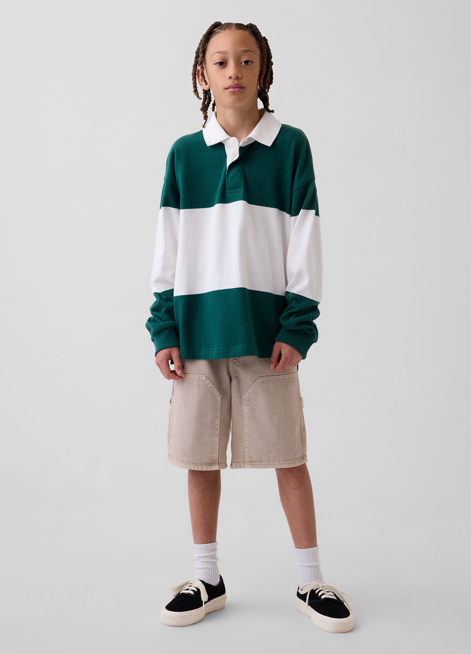 Shorts cargo in puro cotone