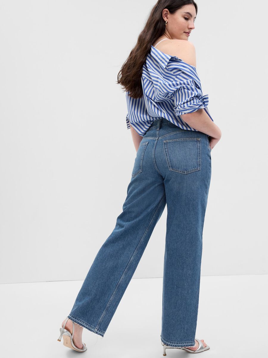 Straight-fit, low-rise jeans Woman_3