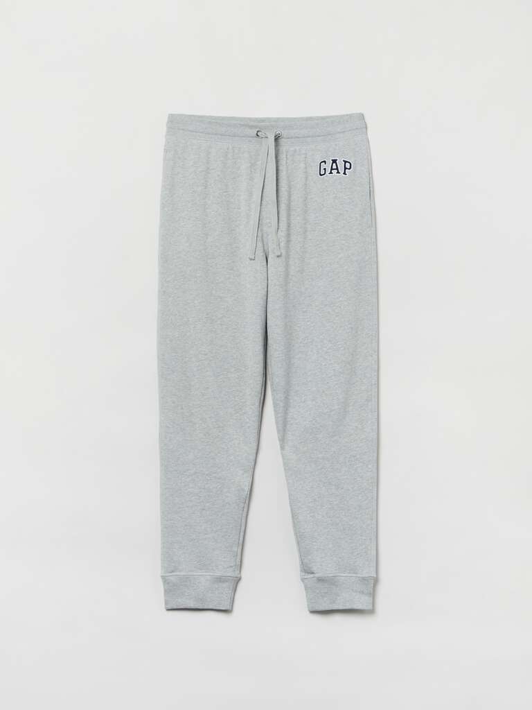 Joggers in French Terry con ricamo logo