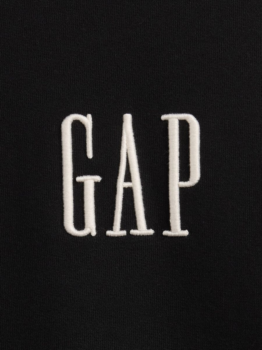 Black Crew Neck Sweatshirt Man_4