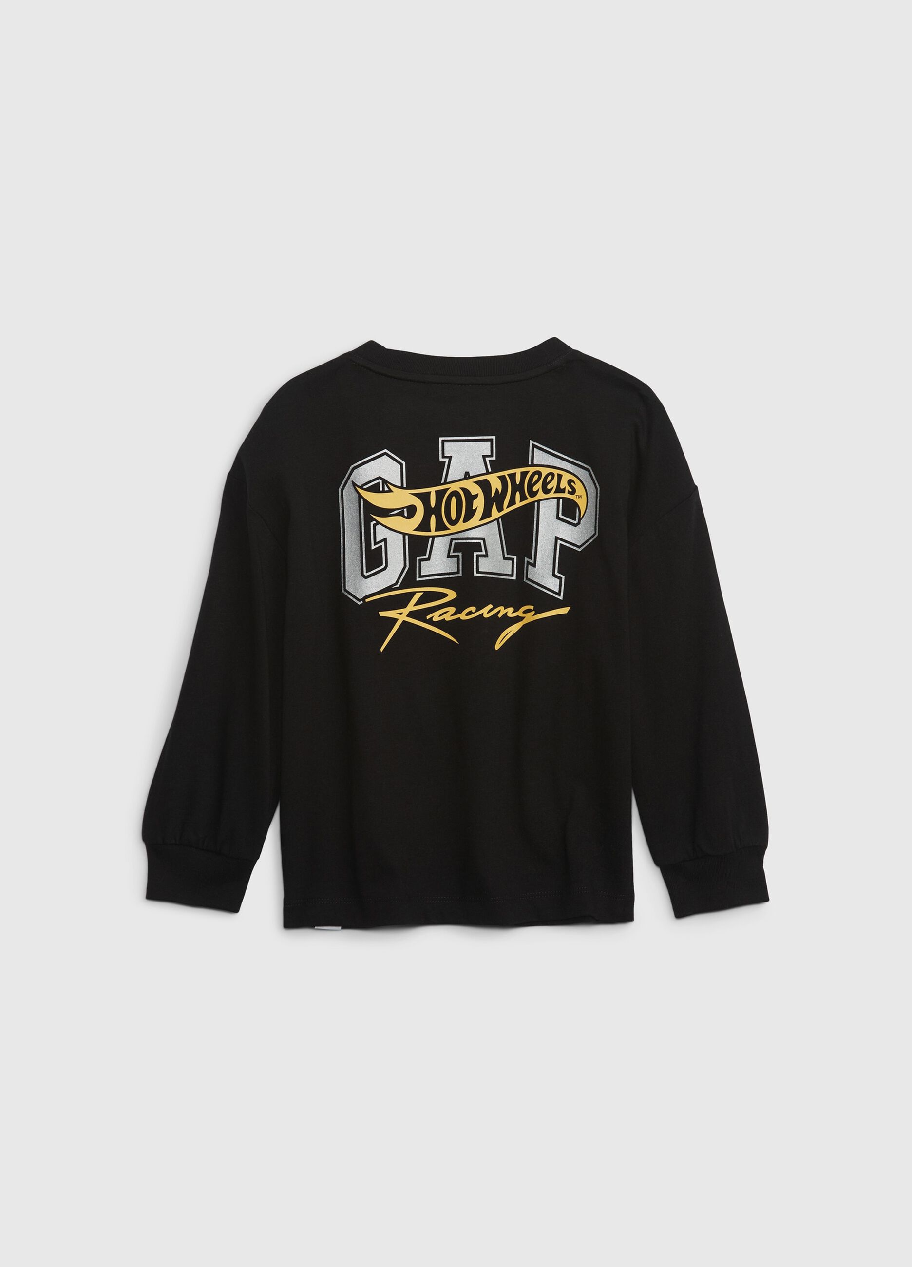 Long-sleeved T-shirt with Hot Wheels print_1