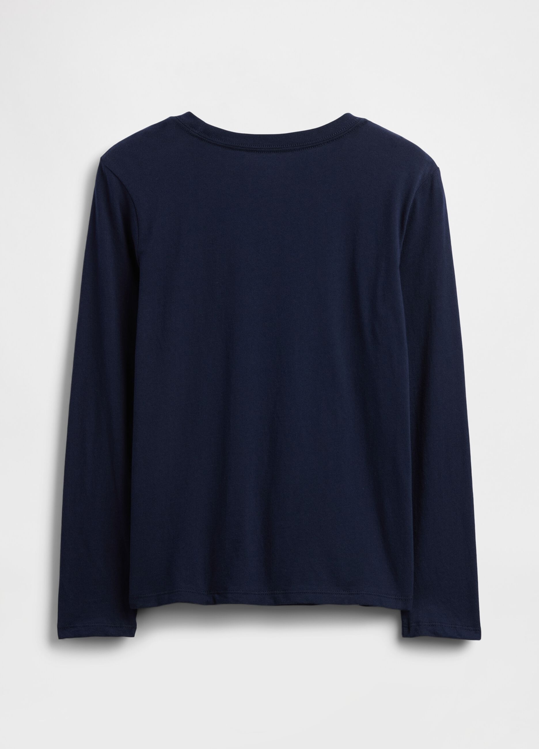 Long-sleeve cotton blue shirt_1