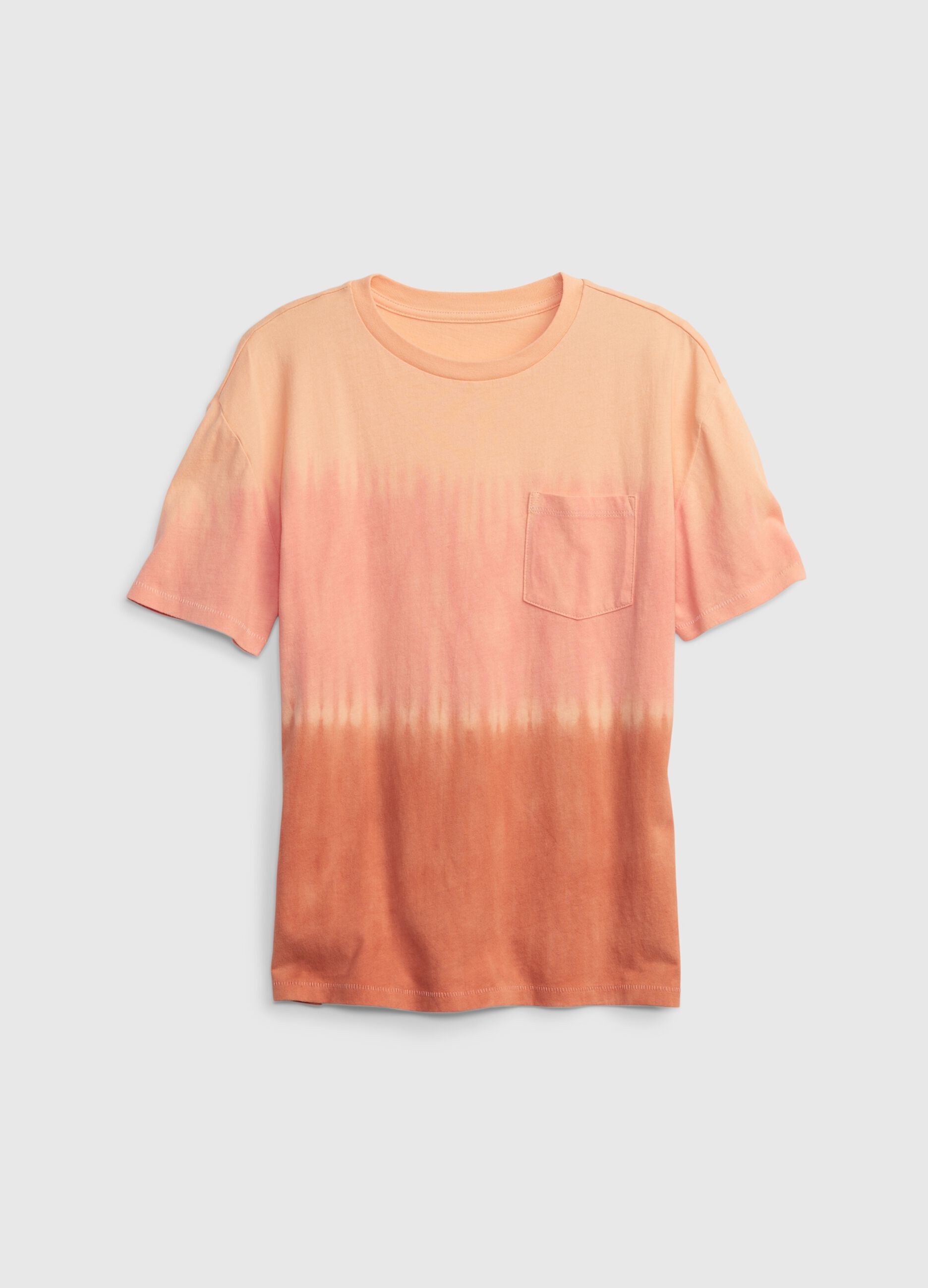 T-shirt Tie Dye con taschino