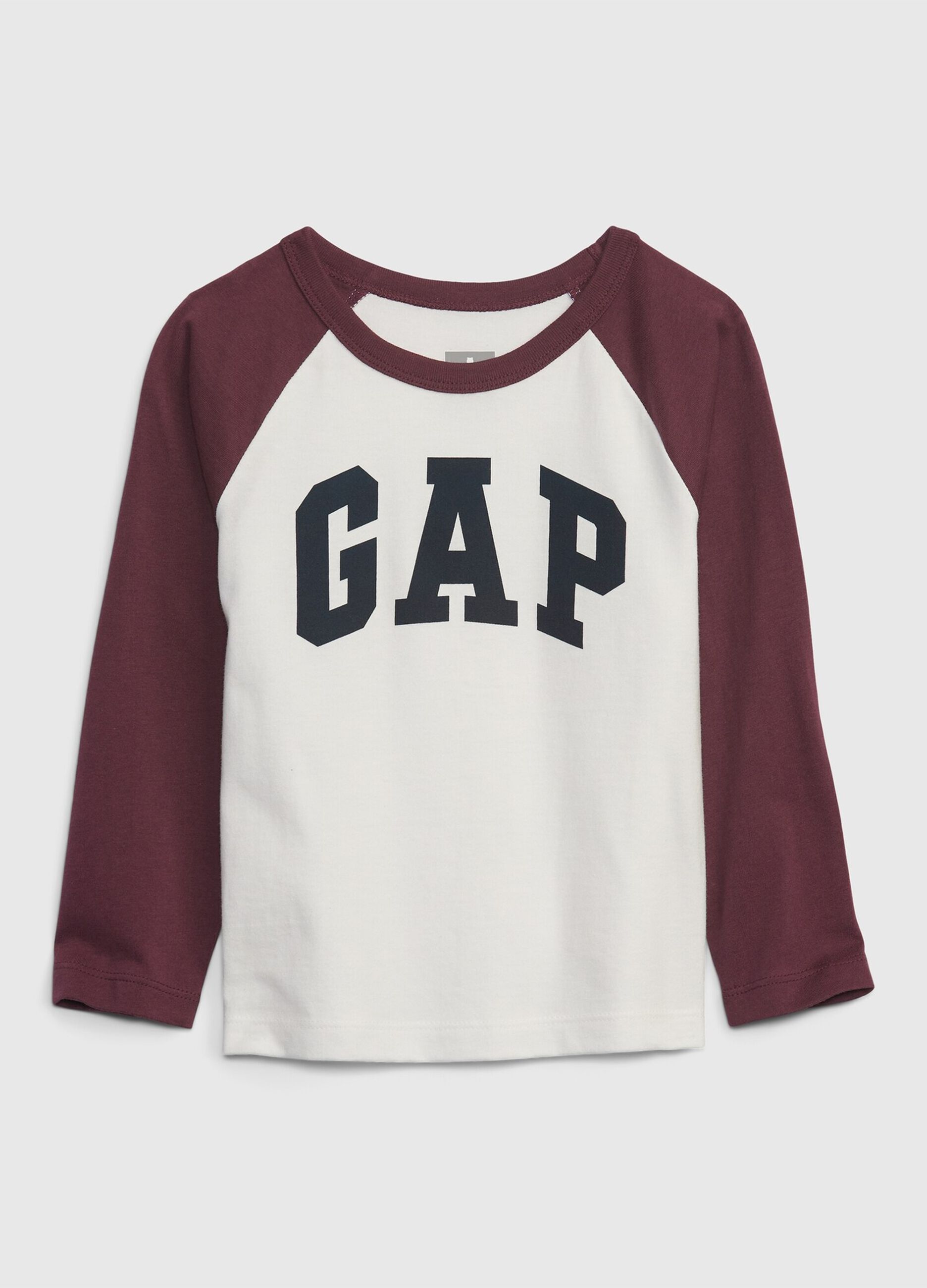 T-shirt a maniche lunghe con logo