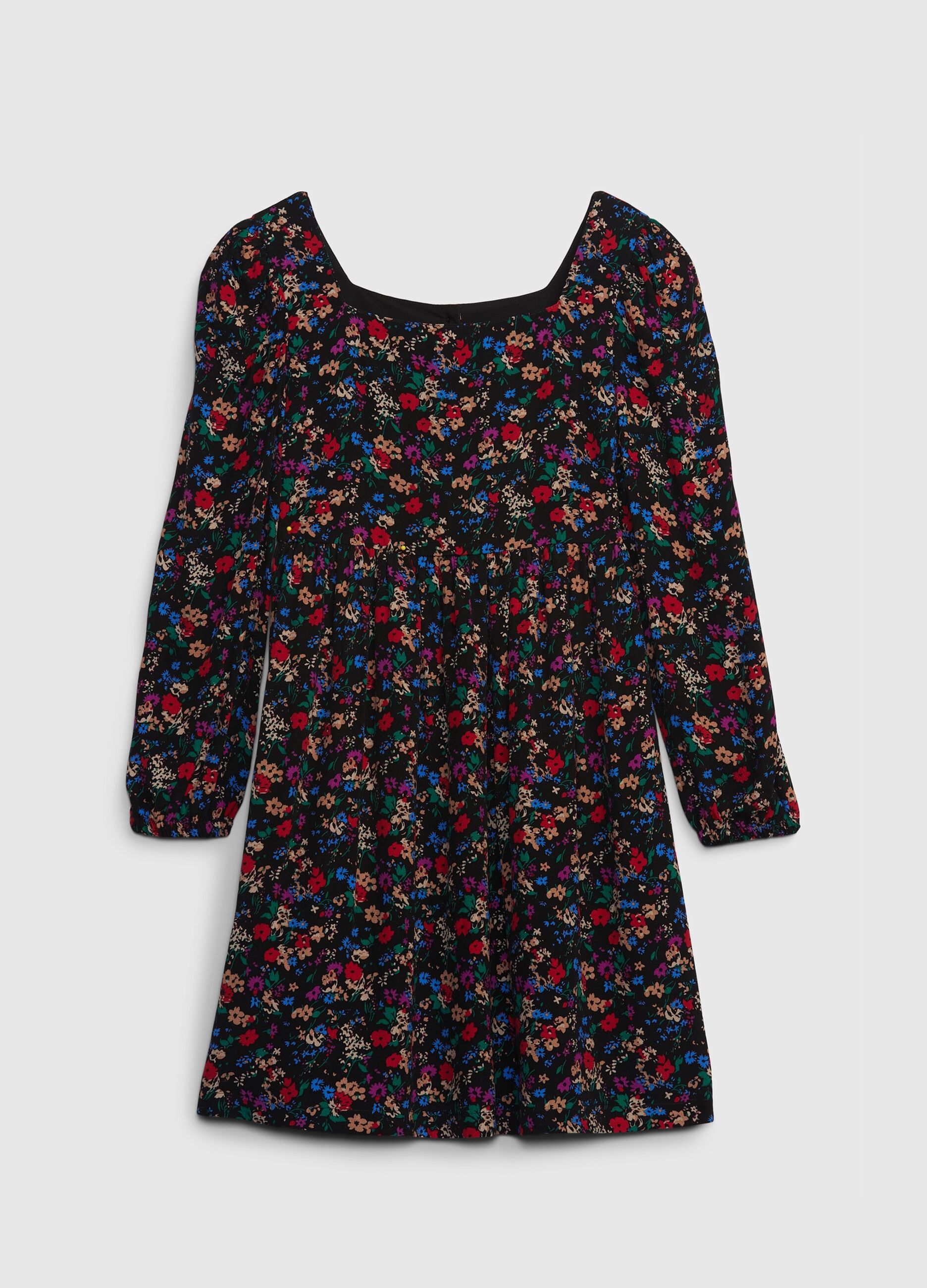 Viscose floral dress