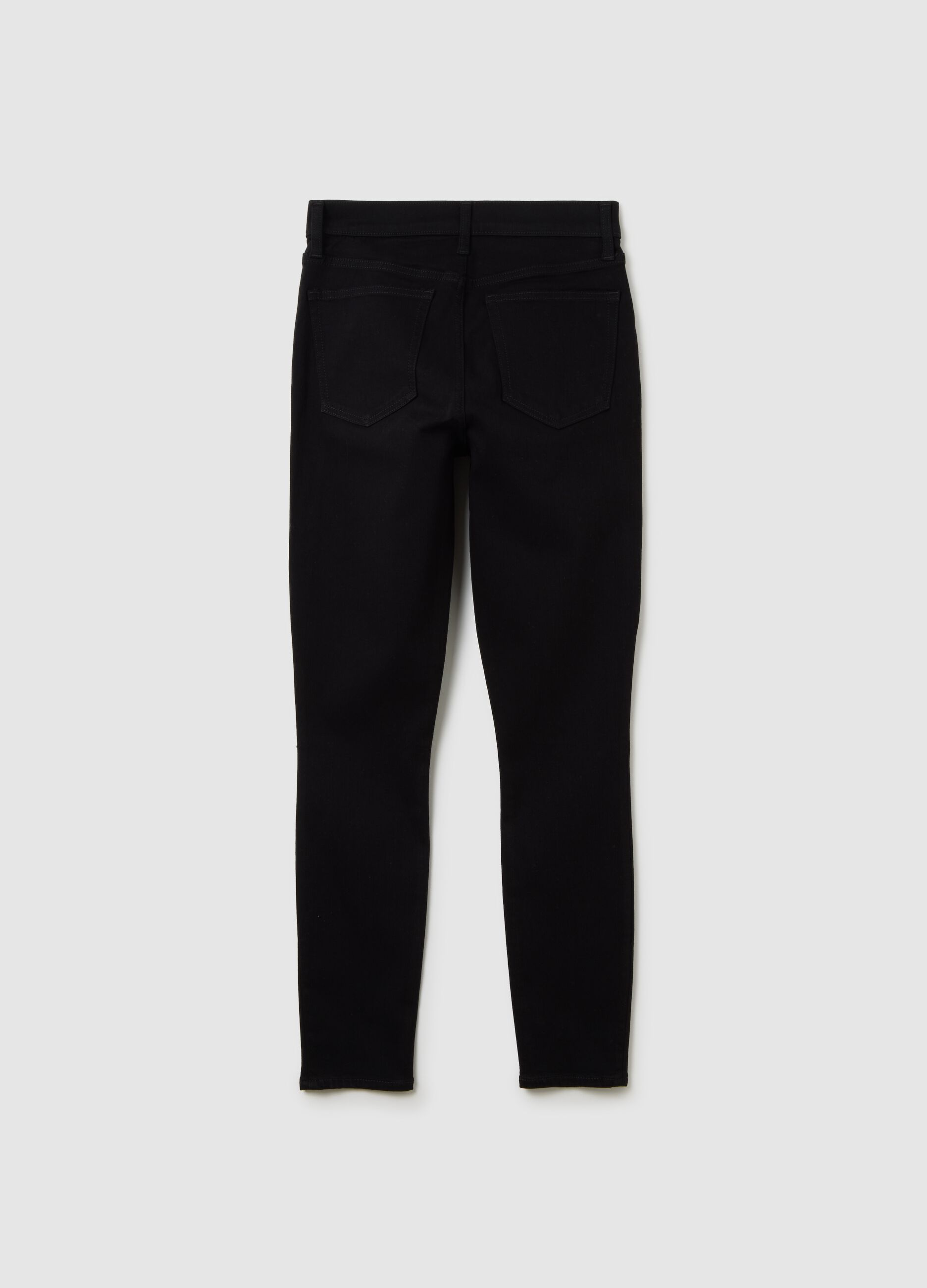 Jeans skinny fit a vita alta_5