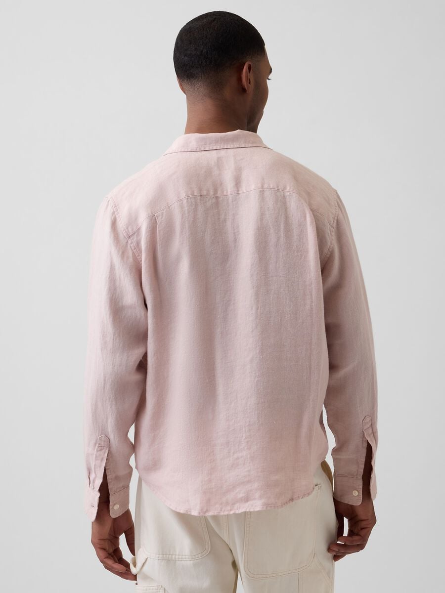 Pure Linen Shirt Man_1
