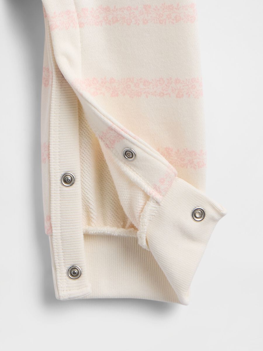 Tutina rosa in cotone per neonato unisex Neonato_3