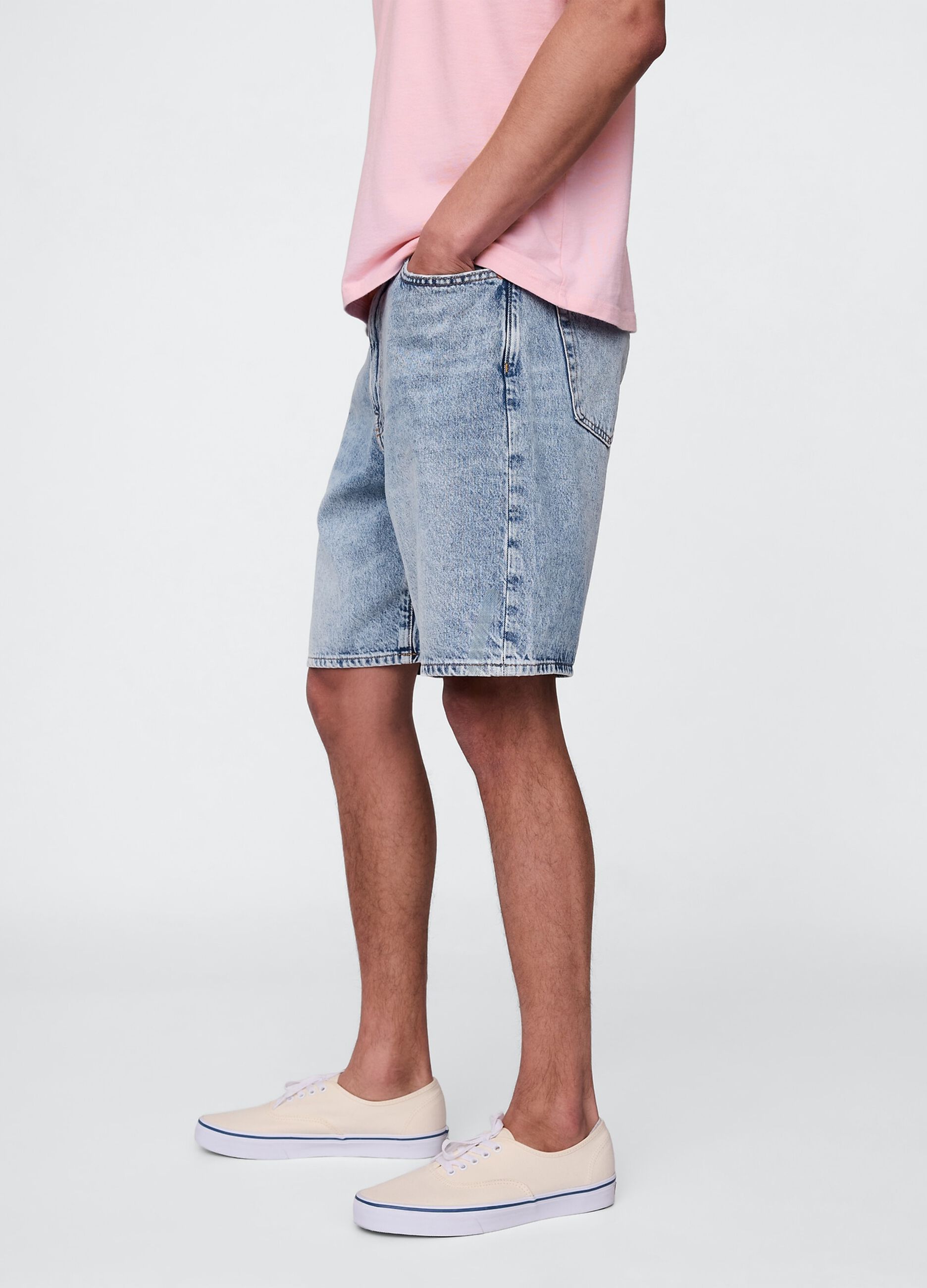 Bermuda in denim azzurro_3