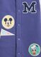 Tutina blu in misto cotone per neonato_2