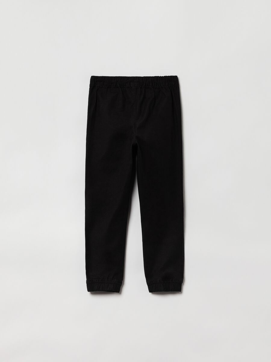 Pantalone jogger con coulisse Bambino_1