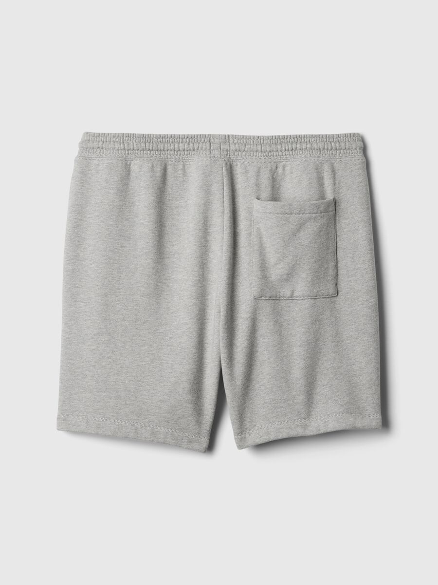 Bermuda jogger in felpa con coulisse Uomo_5