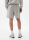 Bermuda joggers in fleece with drawstring_3