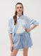Linen and viscose shorts_0