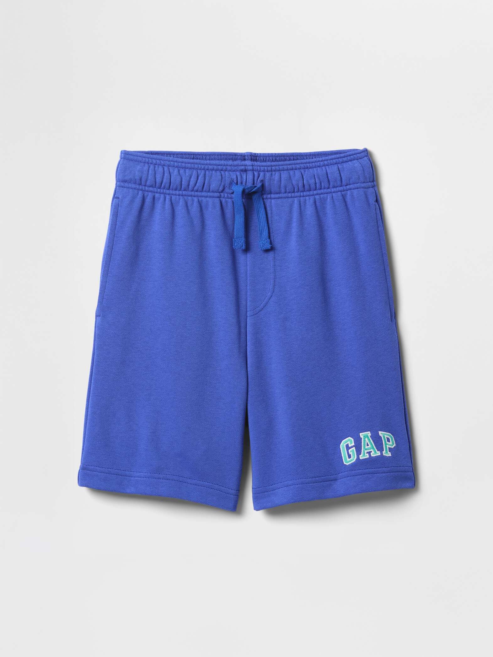Shorts blu in misto cotone GAP Kids_4
