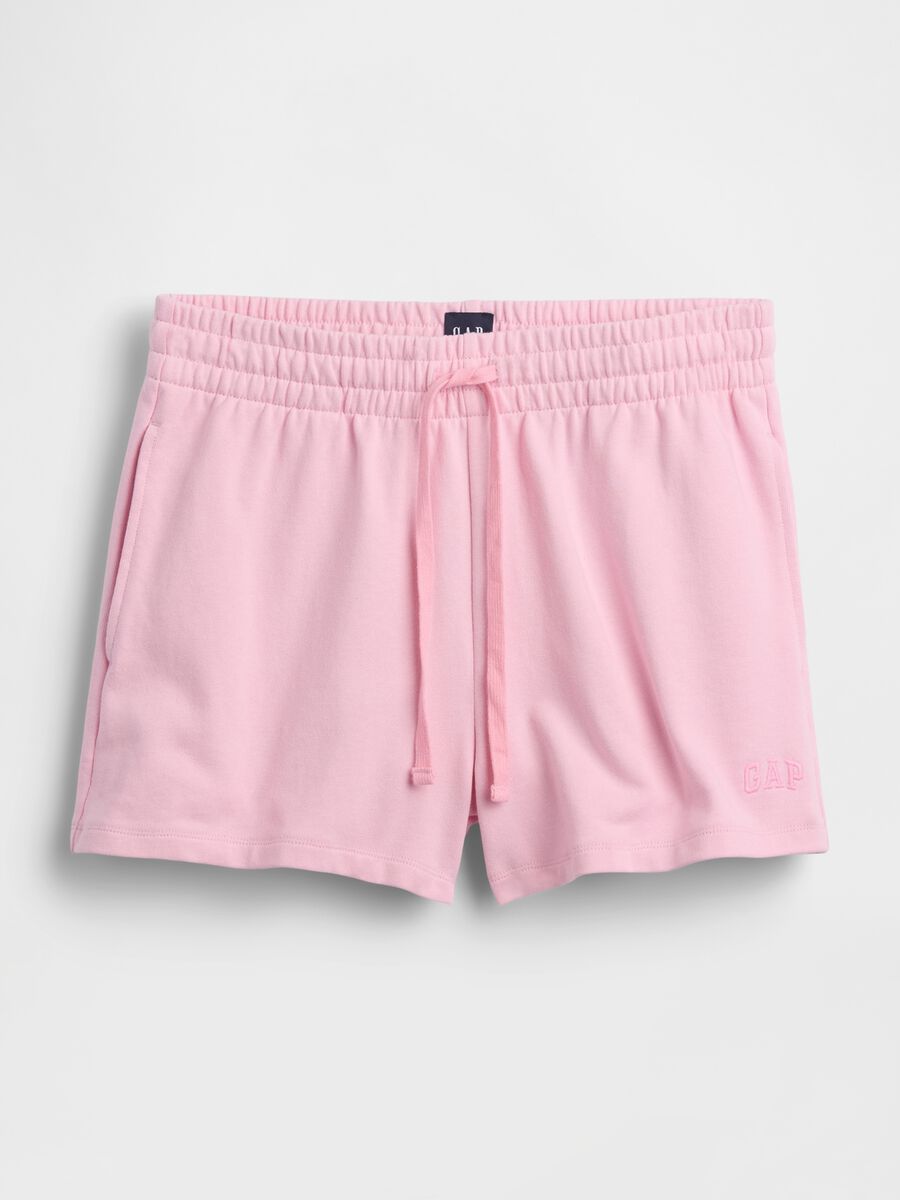 Shorts in misto cotone con logo GAP Donna_3