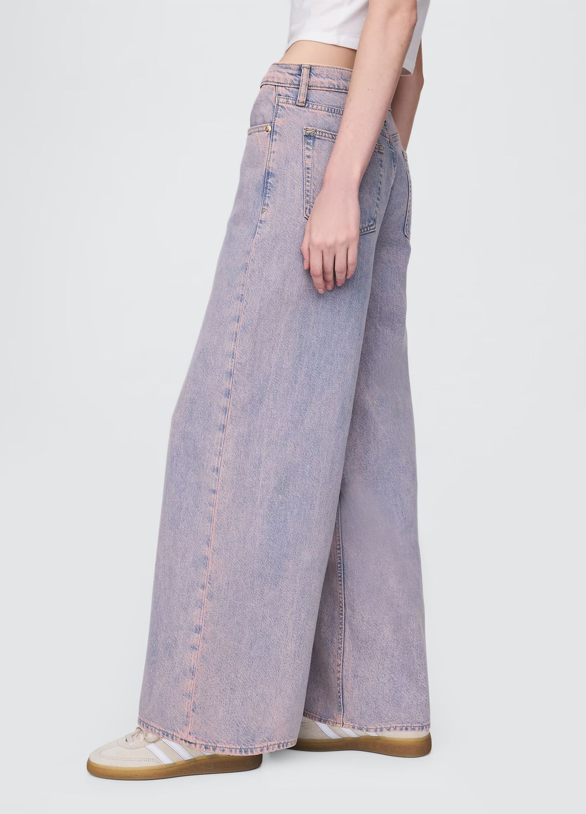 Pantaloni a gamba larga in cotone e Lyocell_6