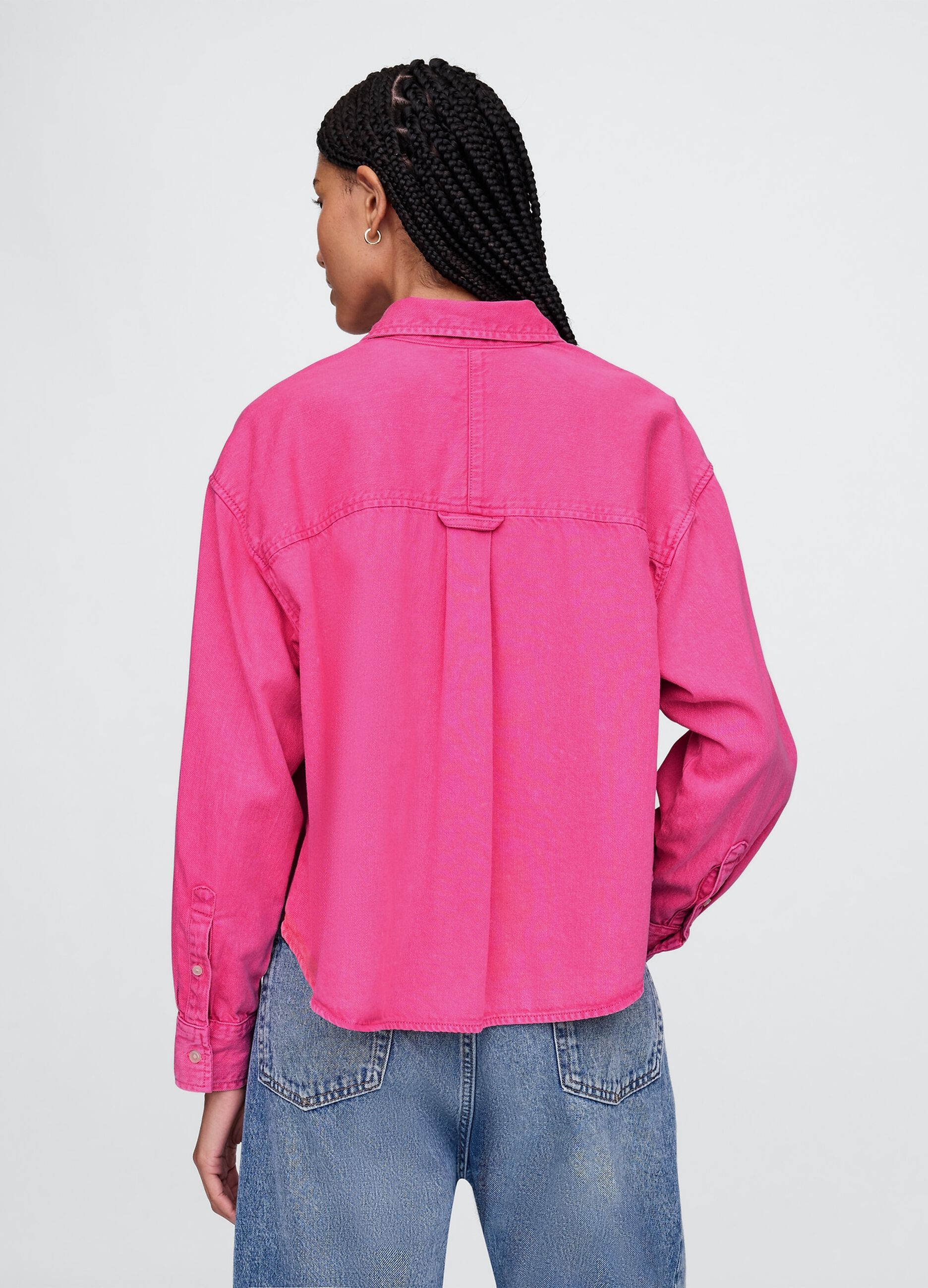 Camicia oversize rosa_1